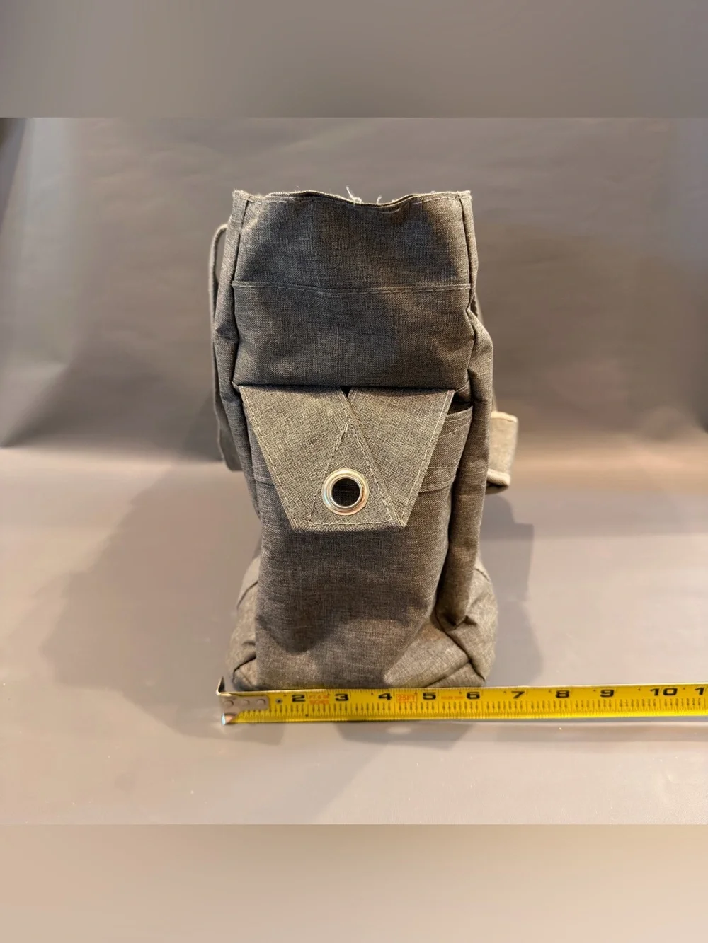 Spectra Breast Pump Tote Bag Grey 13 in Laptop Twin Pockets Strap
